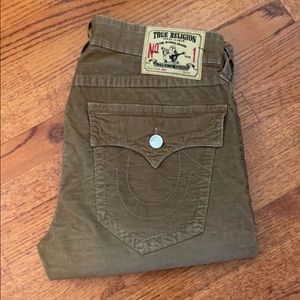 Men’s True Religion Corduroy Jeans
